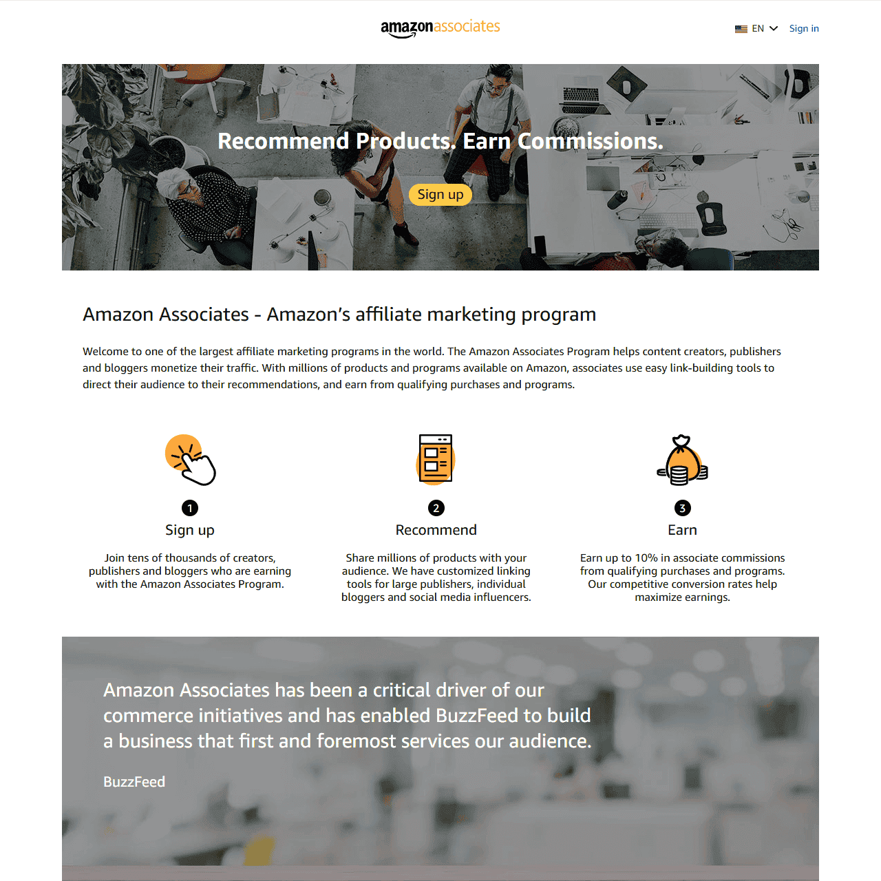 Amazon.com Associates Central