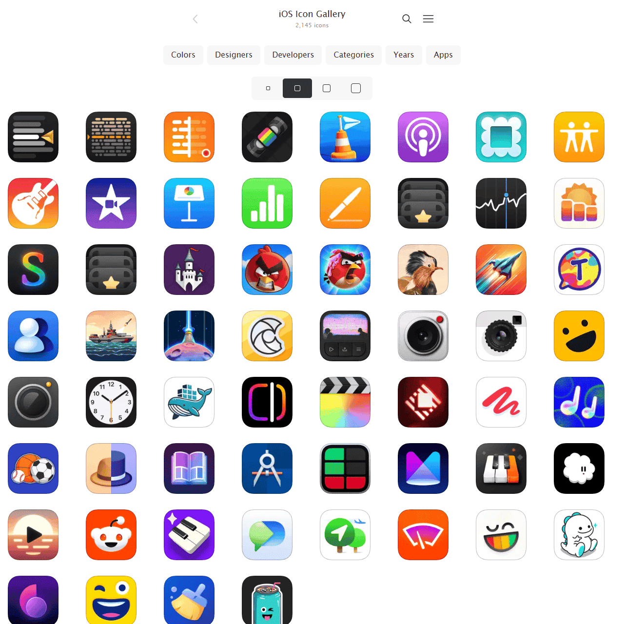 iOS Icon Gallery