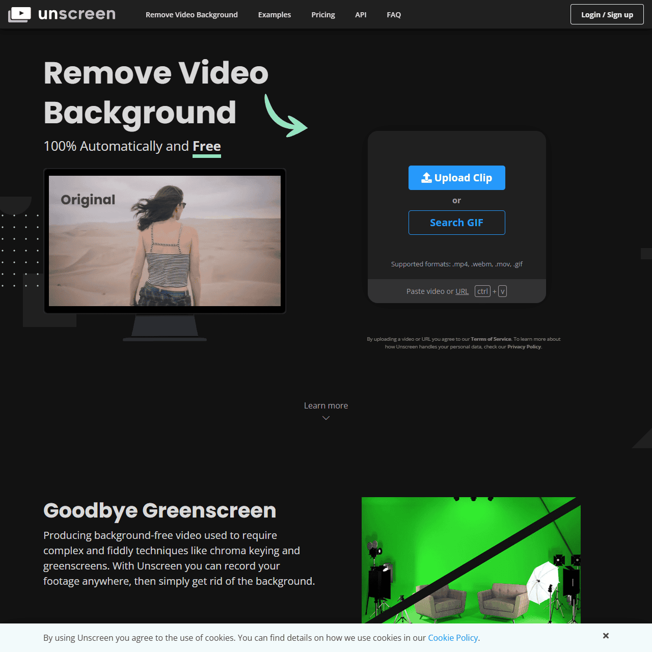 Remove Video Background – Unscreen