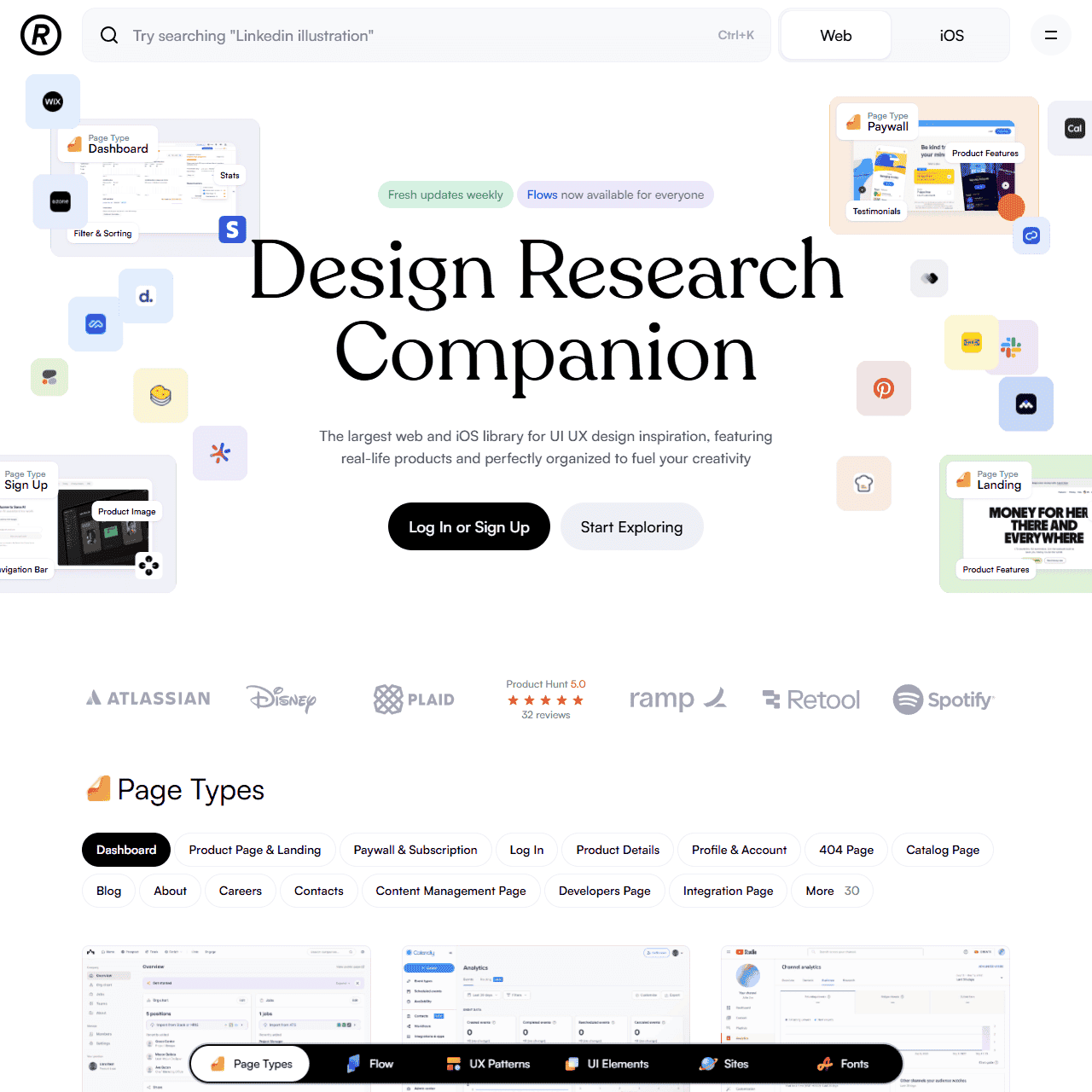 Refero — UI/UX Design Inspiration for Your Next Project
