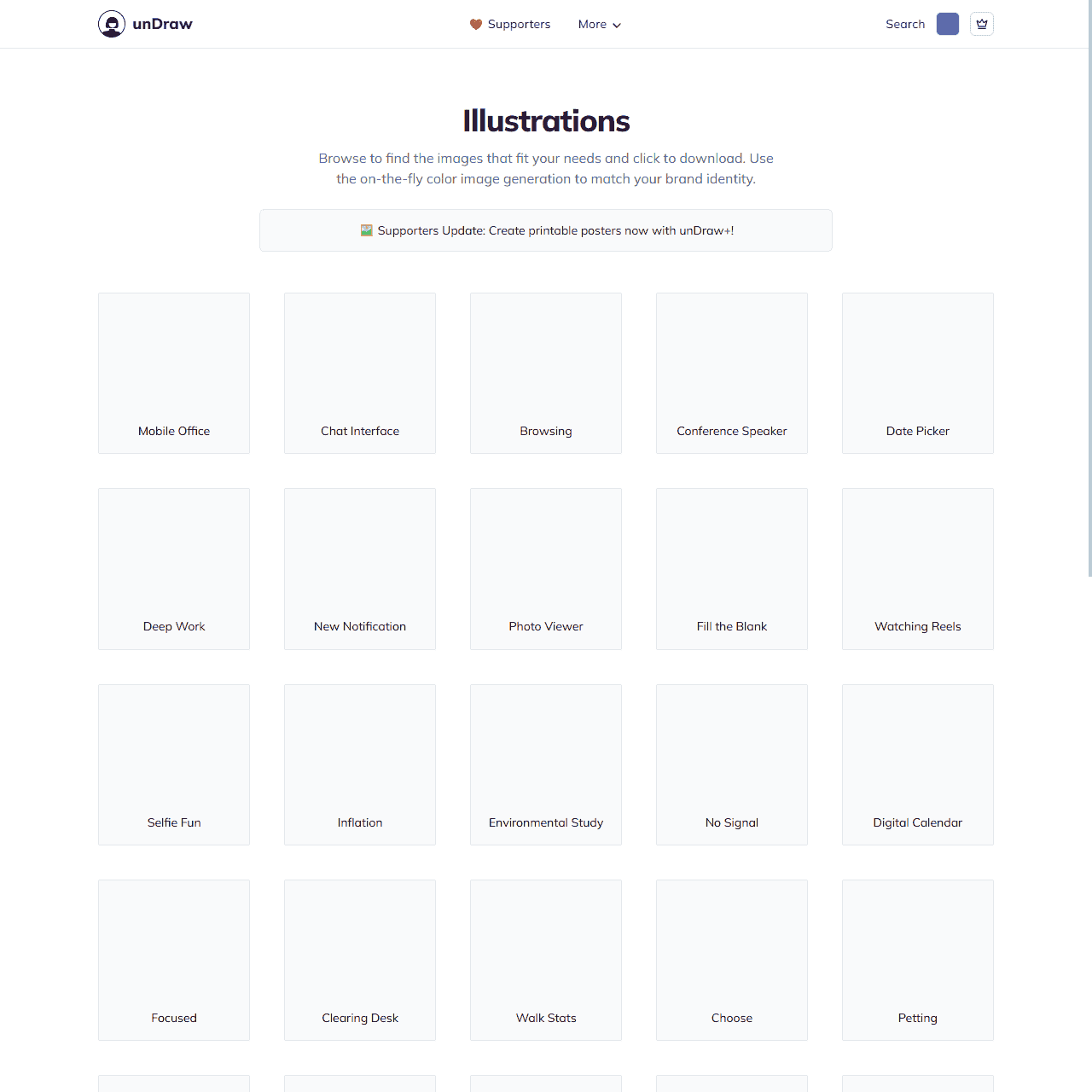 Illustrations | unDraw