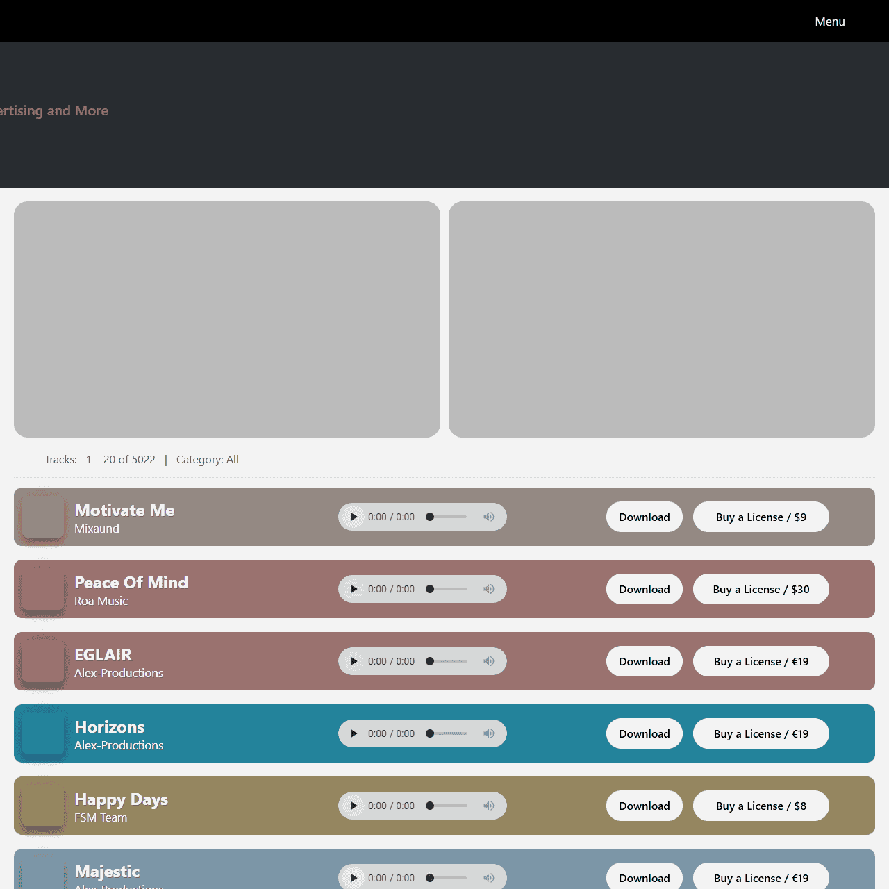 Royalty-Free Music for YouTube, Social Media & Creators