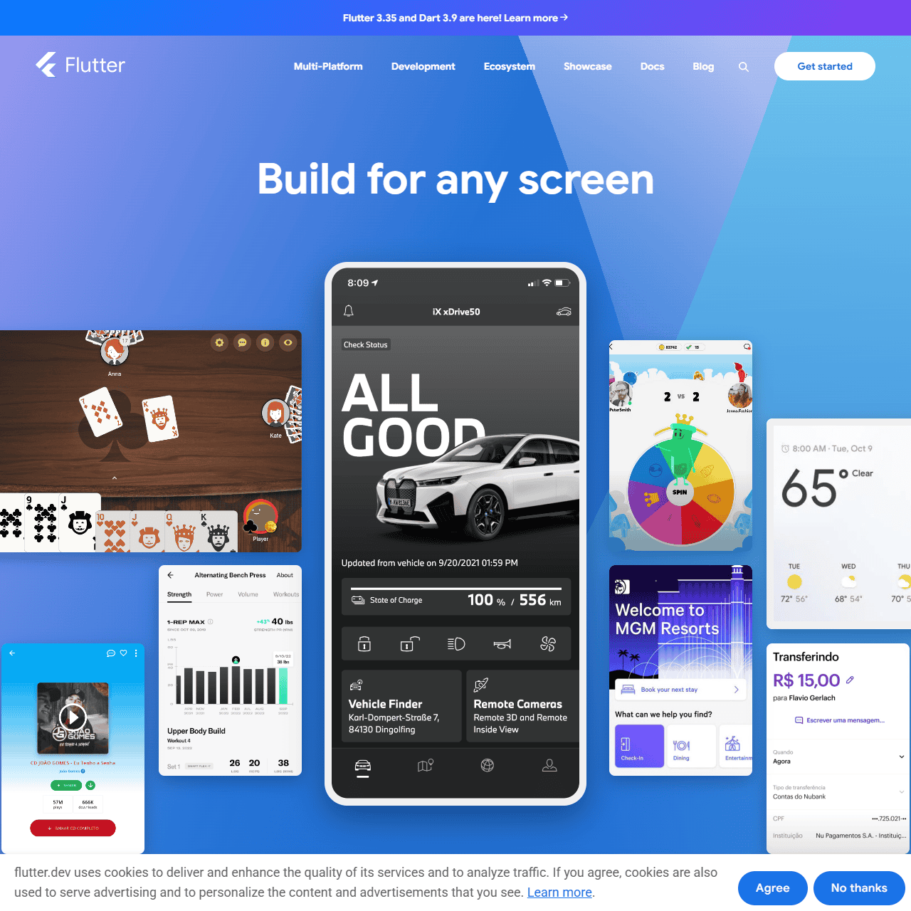 Flutter - Build apps for any screen